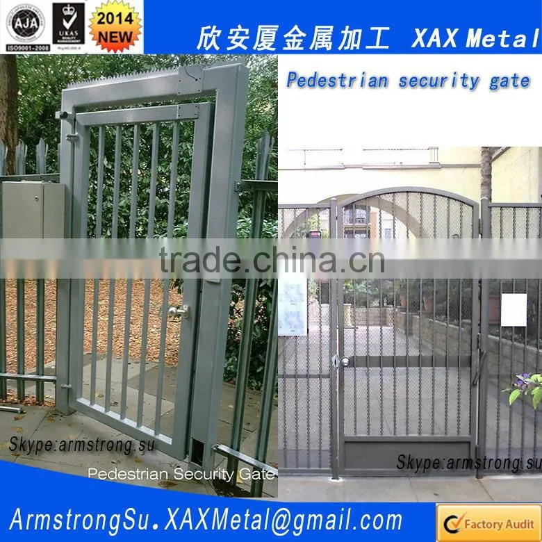 XAXG1 OEM metal fabrication Pedestrian security gate