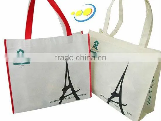 2015 cheap nonwoven reusable wholesale shopping bags with handles