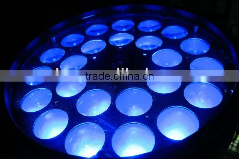 24PCS 15W RGBWA 5 in 1 zoom moving head disco equipment