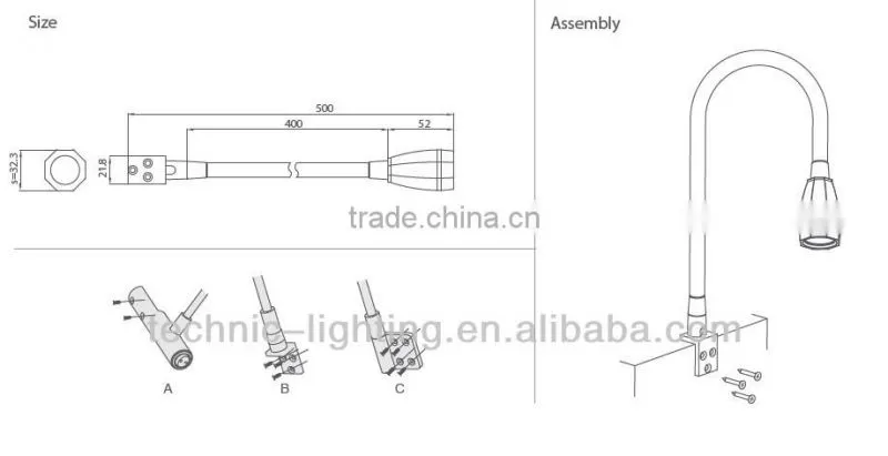touch sensor led bedboard lamps