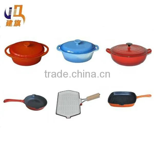 purple cast iron cookware casserole