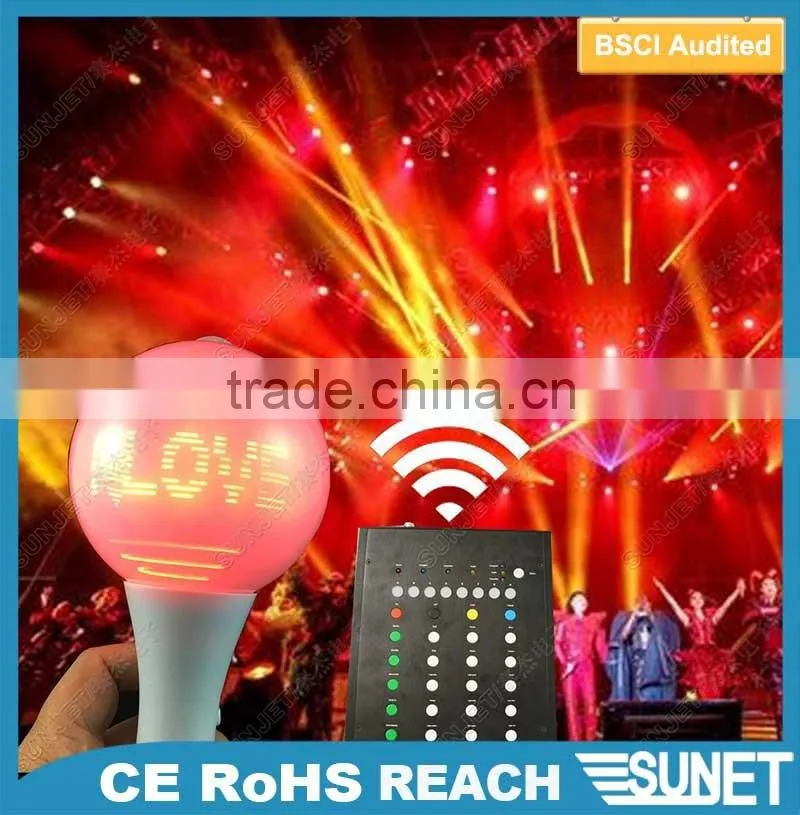 2016 Hot Selling Blinking Changes Flashing Rotating Ball Stick