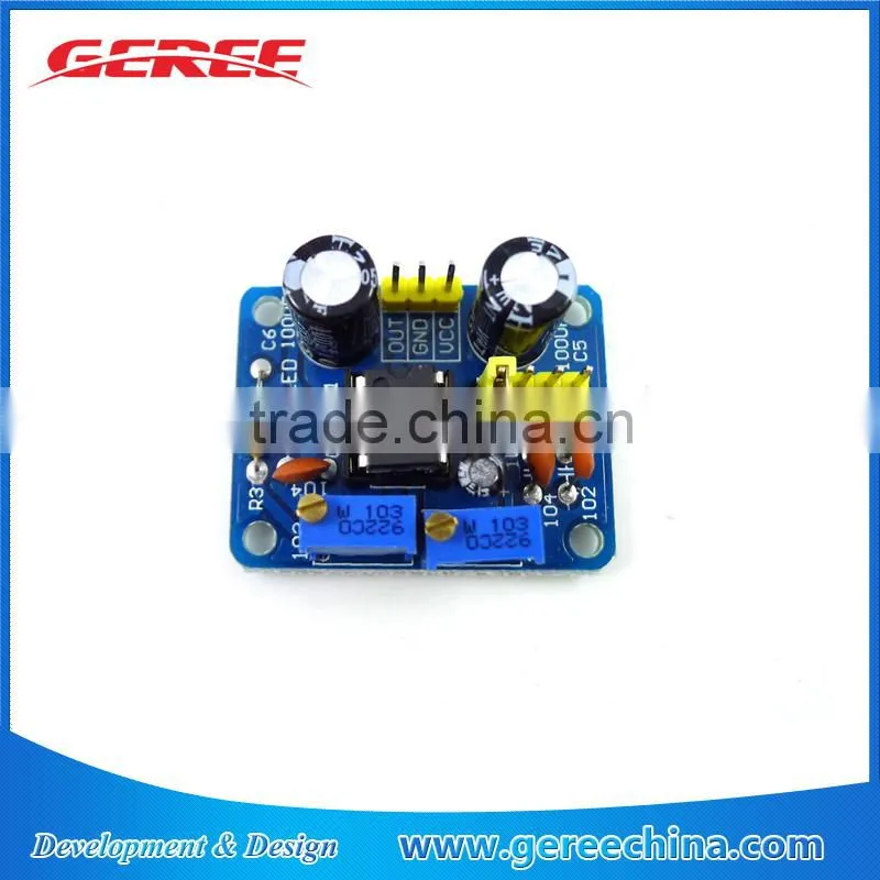 NE555 Duty Cycle and Frequency Adjustable Square Wave generator Module