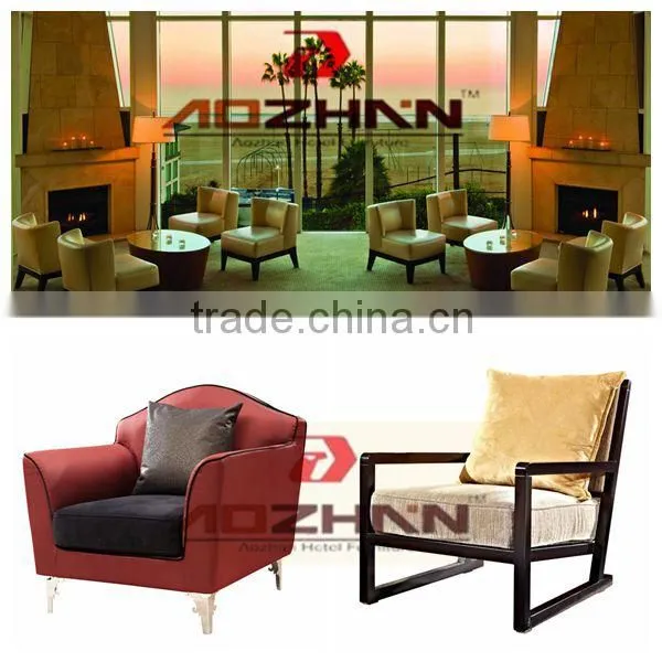 High back cafe chair and coffee table set