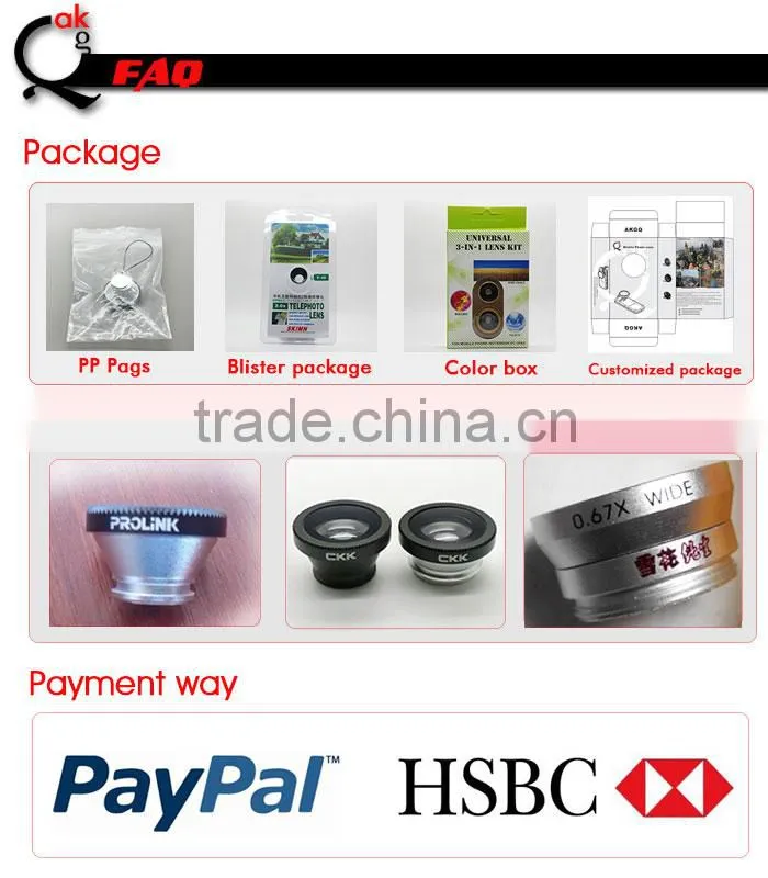 Mobile phones accessories 180 Fisheye Magnetic Attached Smartphone Camera Lens for iphone