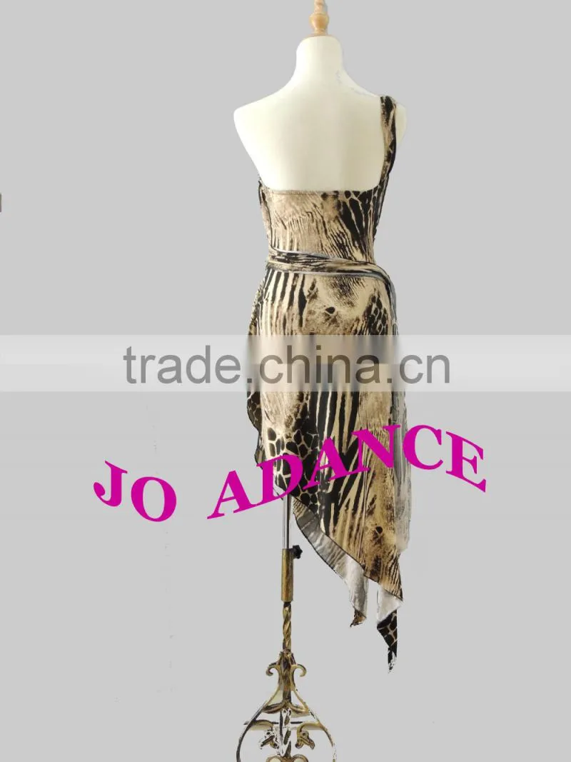 Latin dance clothing dance skirt beautiful dress kids dance