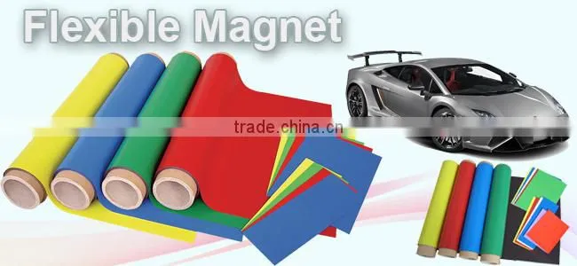 24.4"(0.62m*30m) Printing Media Flexible Magnet with PVC