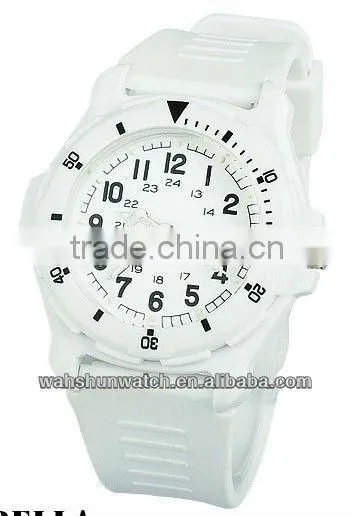 fashion sport women's stainless steel back water resistant watch