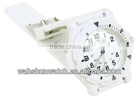fashion sport women's stainless steel back water resistant watch