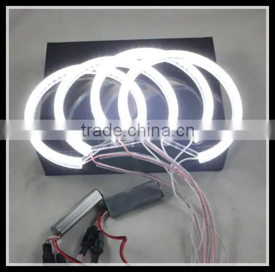 Discoloration RGB LED angel eyes for BMW E39 LED headlight halo ring bulbs for BMW E39 E53 E60 E61 E63 E64 E65 E66 E87