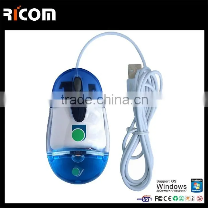 hot sales wired funny liquid mouse optical, funny computer mice MO7005