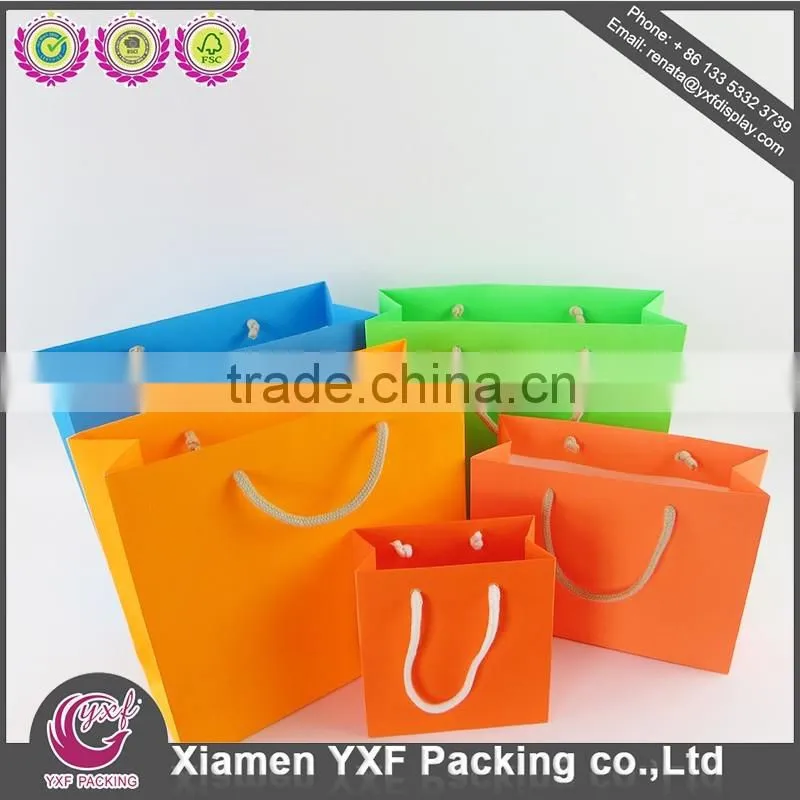 Twist Handle Bags Colored Black Handle Gift Bags