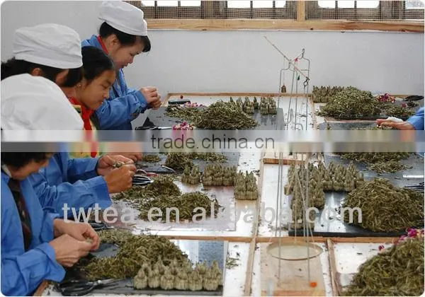 2016 New hand made amaranth and Jasmine flower blooming tea