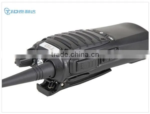 TD-V70 Dual band vhf/uhf walkie talkie long distance wireless tour guide system