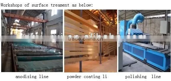 aluminium tile trim for carpet and ceramics angle profile