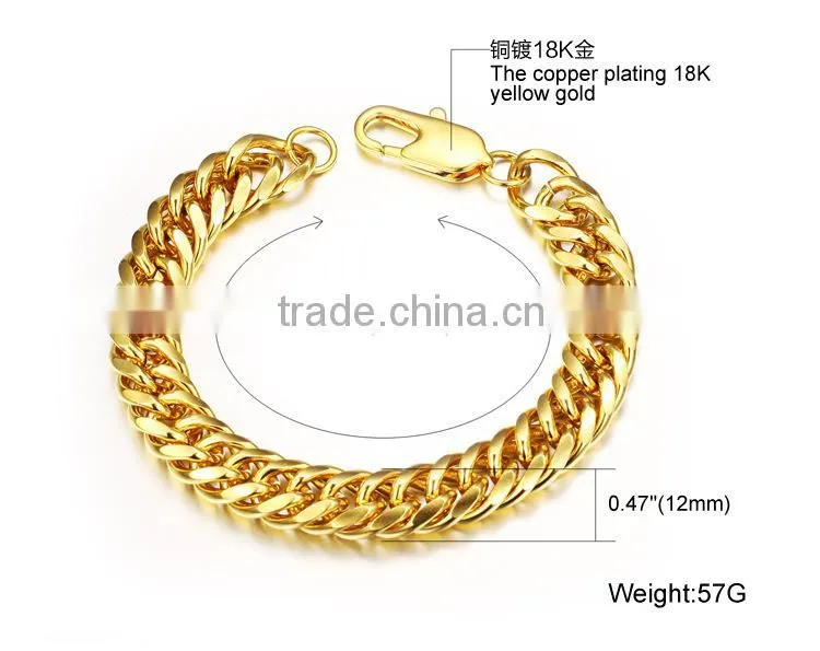 Jaipur Gold Jewellery Designs Plated Gold Stainless Steel Bracelet