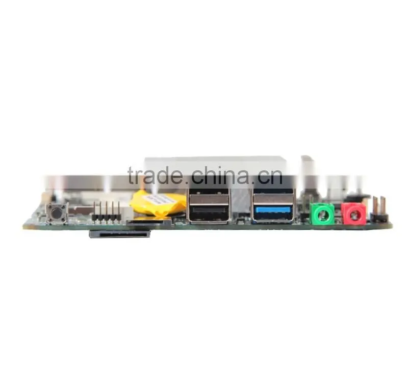 Intel J1900 small nano itx fanless mini pc thin client dual lan motherboard