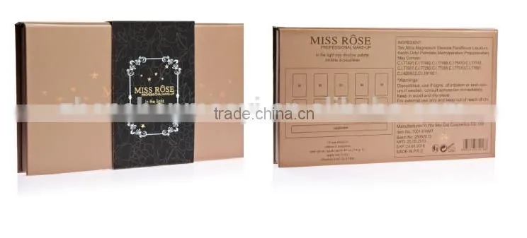 2016 Newest product professional Miss Rose make up eye shadow palette,Shining eye shadow