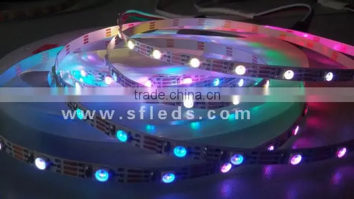 Addressable rgb led strip 4mm smd 3535 rgb mini sk6812 led strip