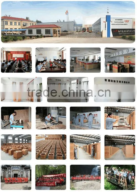 dry luxury infrared sauna furniture far infrared ozone sauna cabin KN-005E
