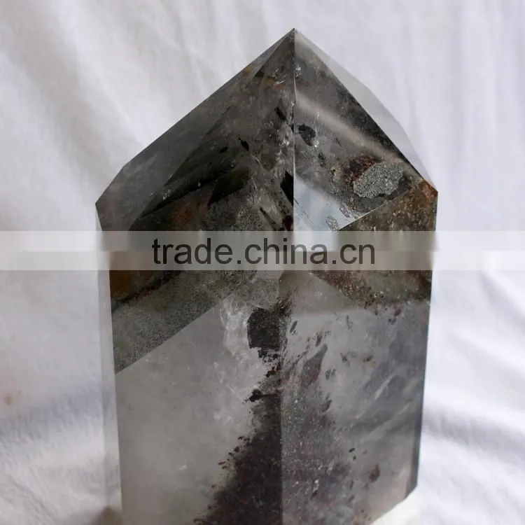 5.4kg Natural Rock Green Phantom Crystal Point Chorite Quartz Crystal Wand