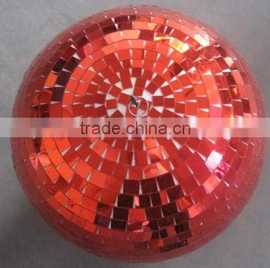 hot sell 60cm red glass ball
