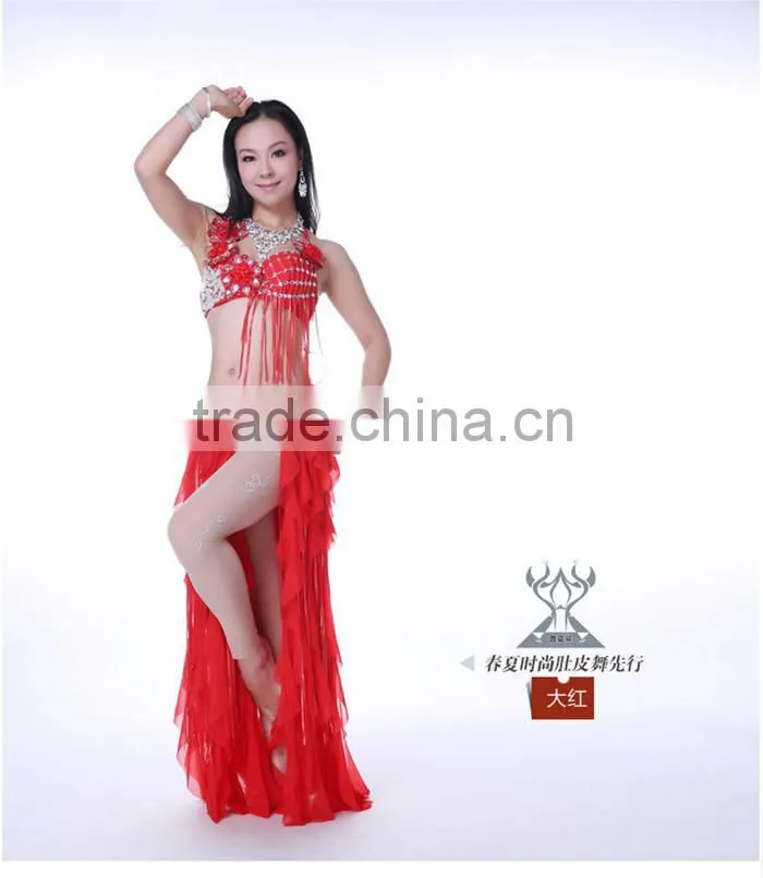 Belly Dance Costume with Diamond in Performance Wear (QC2167)