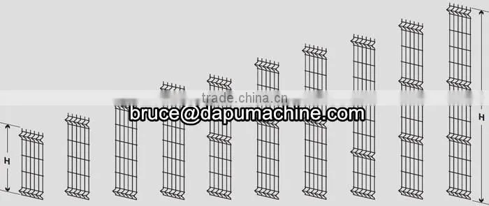 Square wire mesh fence welding machine