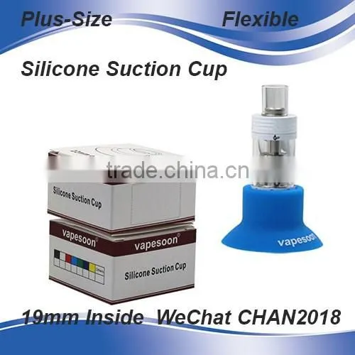 e cigarette RDTA display stand FLEXIBLE big suction cup atomizer display stand for 19mm or 22mm batteries or tanks