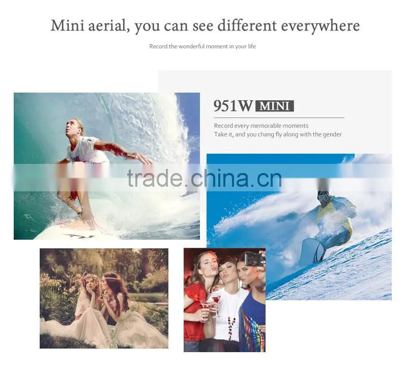 Mini wifi fpv camera drone quadcopter professional racing drone fpv goggles FQ777 951W fuqi model with CE ROHS FCC certificate