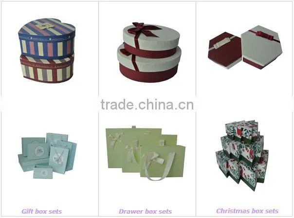 wedding paper cake box design with handle