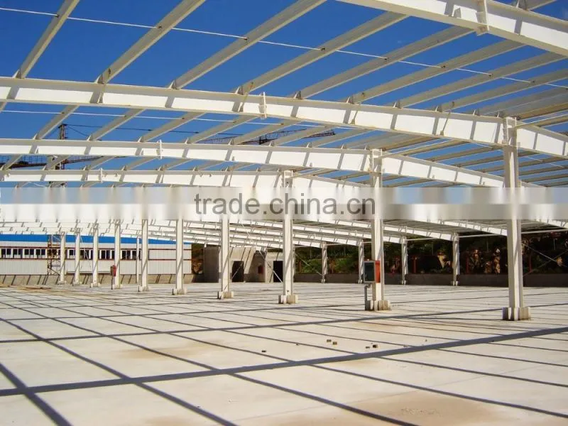 fast assemble prefabricated steel building