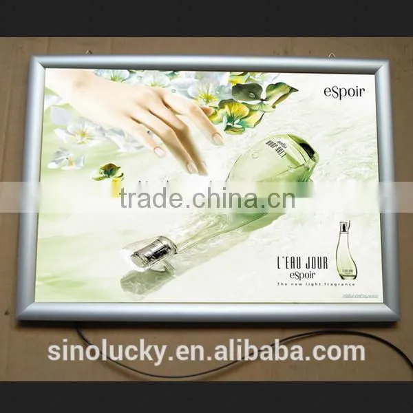 acrylic led edge sign and logo printed available business sign display