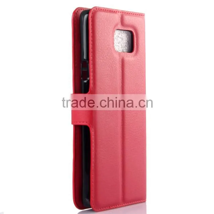 High Quality Leather Holster Card Wallet Folio Stand Flip Case Cover for Samsung GALAXY Note 5