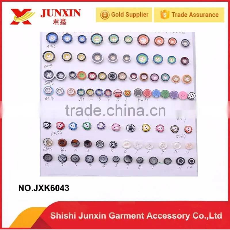 2016 wholesale and retail fashion plastic button