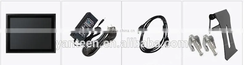 IP65 Front panel 19inch industrial touch computer with Whole aluminum alloy casing