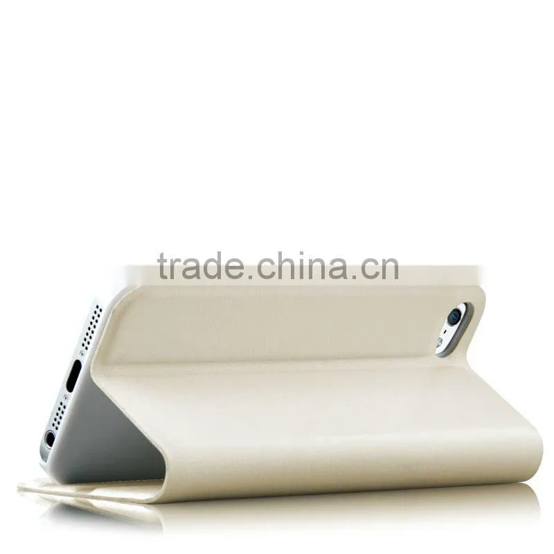 Smart leather cover for Iphone 5