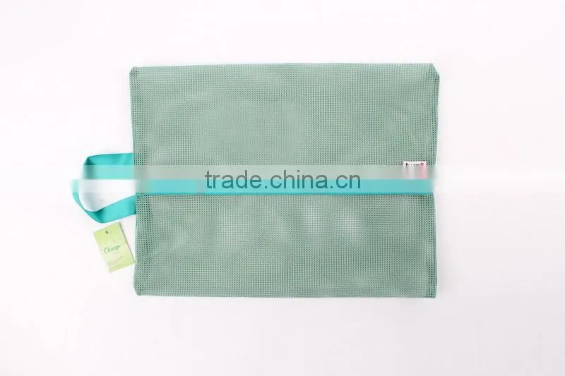 2016 Hot selling Mesh Style Portable Travel Zipper Storage Bag