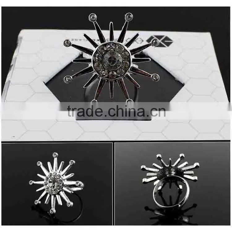 Wholesale Beautiful Elegant Silver Plated Fashion Finger Ring