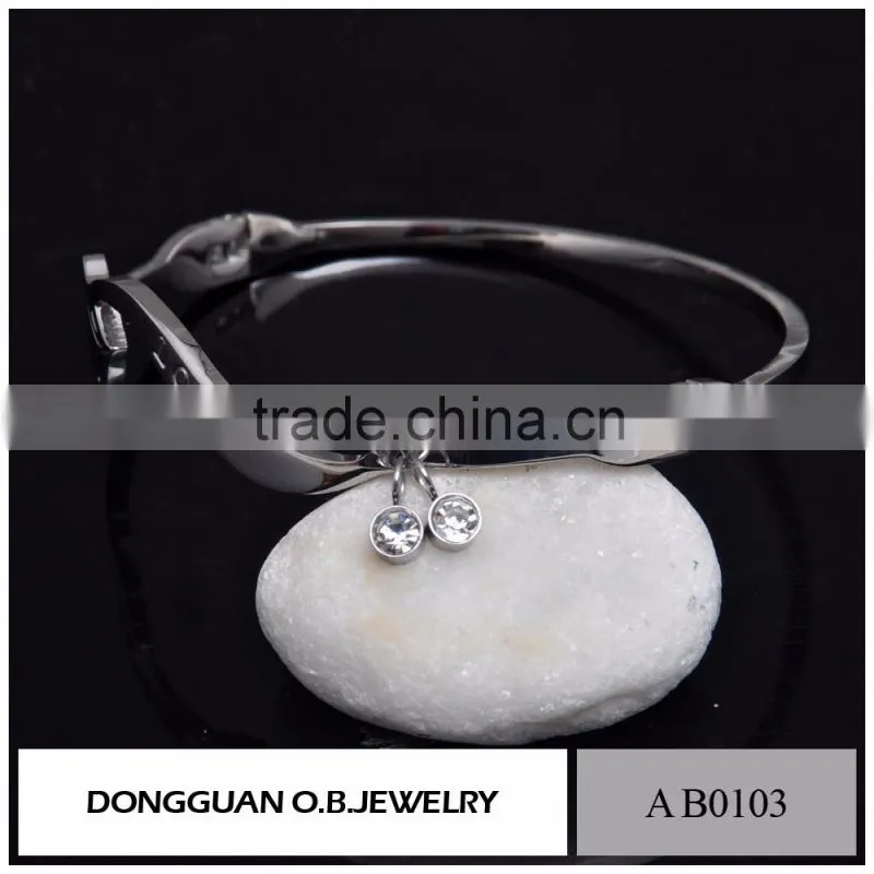 Newest Design Fashion Lovely Jewelry Bracelet With White Gold Plated With Fox