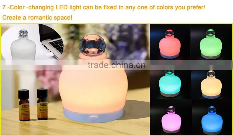 Battery-powered Fan electric aroma diffuser,usb essential oil diffuser ,mini fan aromatherapy diffuser with 1 year warranty