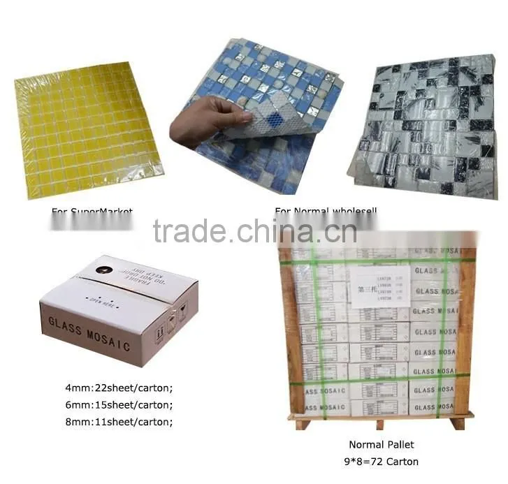 Lantern mosaic tile for swimming pool with good price