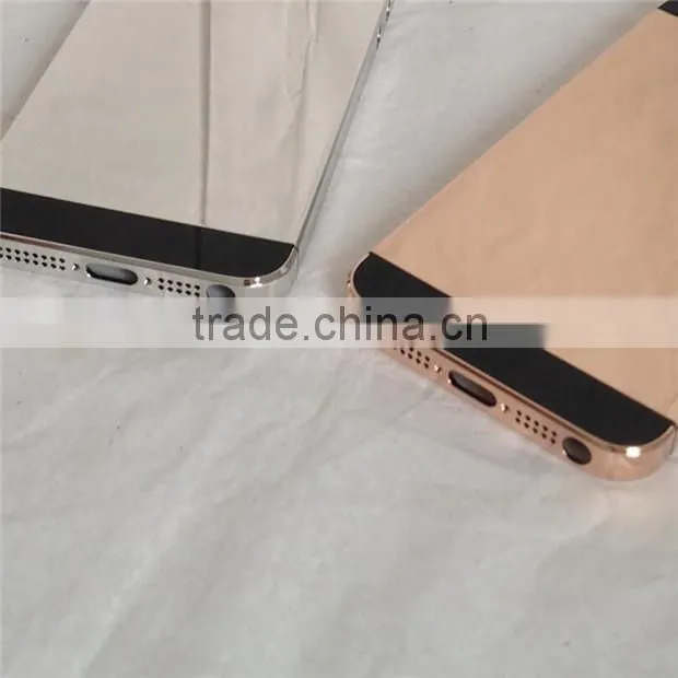 luxury housing for iphone 6 24k shiny gold edition(mirror gold housing)