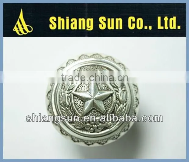 Cheap cross stitching custom leather concho