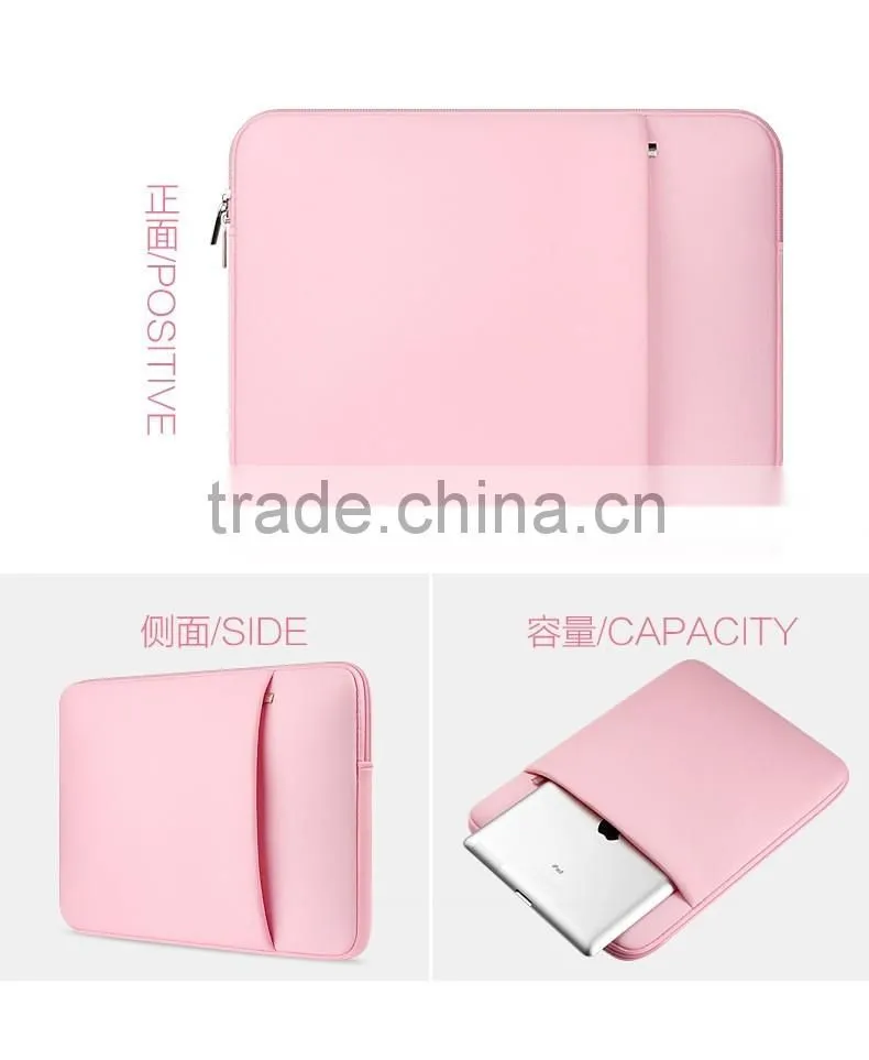 Laptop carrying bag neoprene handbag sleeve bag for macbook pro air retina available for 11''13''15''