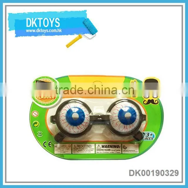 Cheap Horrible Spring Eyeball Toy Kids Fake Glasses from China