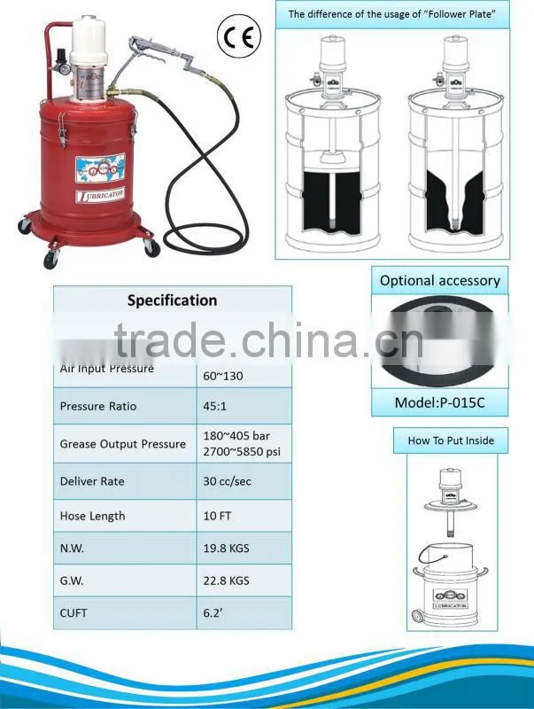 A55-G AIR GREASE PUMP 45:1