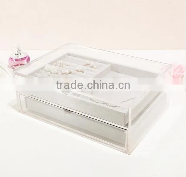 with lid clear acrylic box