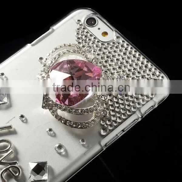 Luxury Crystal Diamond Rhinestone Bling Hard Cover Case For Apple iPhone 6 plus