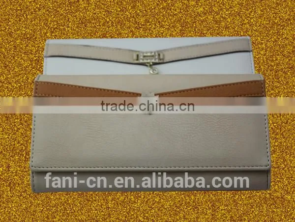 New design Guangzhou Fani leather wallets with card holders for women